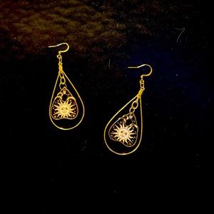 Sun earrings